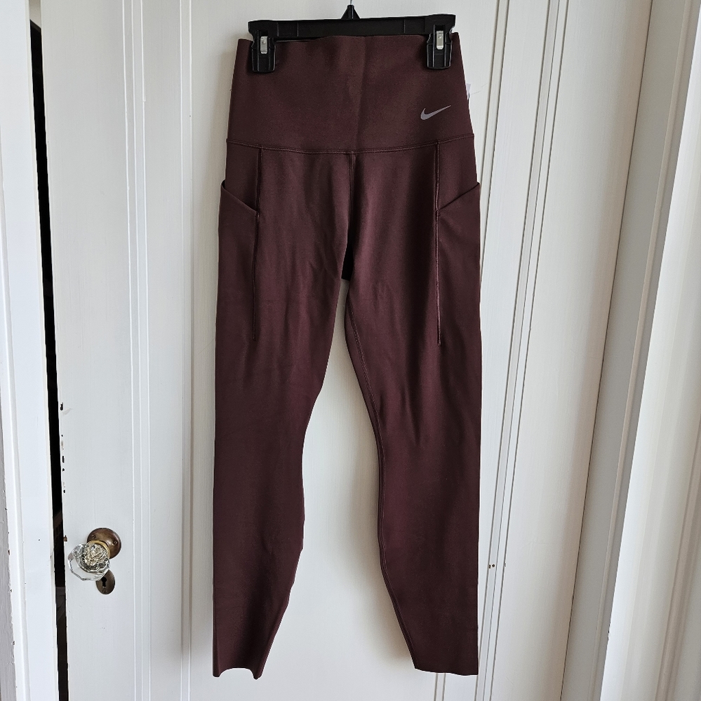 Nike Universa Women's Medium-Support High-Waisted 7/8 Leggings with Pockets - Picture 3 of 12